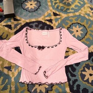 Out from under bow long sleeve